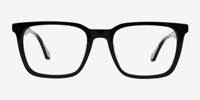 Ambition Black Acetate Eyeglass Frames from EyeBuyDirect