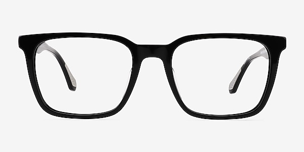 Ambition Noir Acétate Montures de lunettes de vue