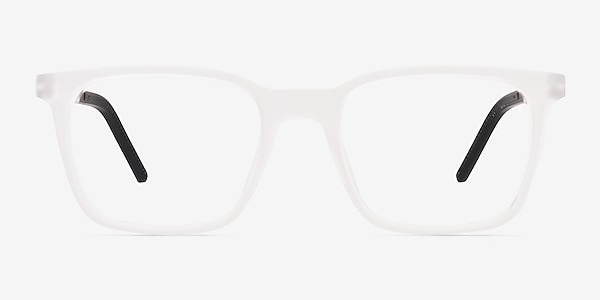 Accelerate Matte Clear Plastic Eyeglass Frames
