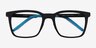 Accelerate Matte Black PlasticEyeglass Frames from EyeBuyDirect, Closed View