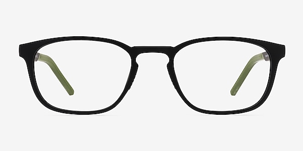 Attain Matte Black Plastic Eyeglass Frames