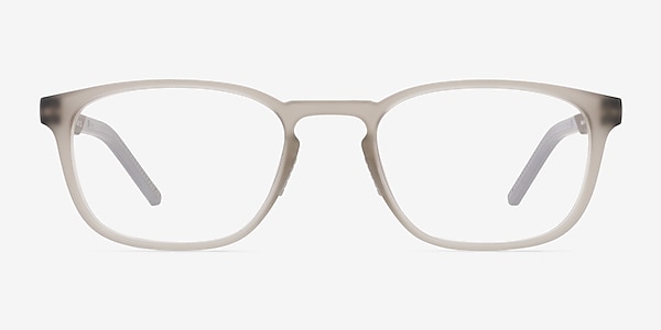 Attain Matte Crystal Gray Plastic Eyeglass Frames