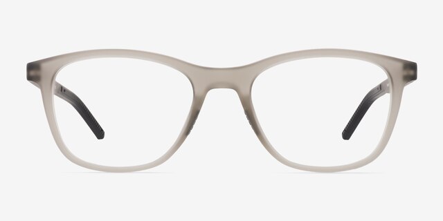 Upward Matte Crystal Gray PlasticEyeglass Frames from EyeBuyDirect, Front View