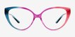 Pride On Purple Pink Rainbow PlasticEyeglass Frames from EyeBuyDirect, Front View