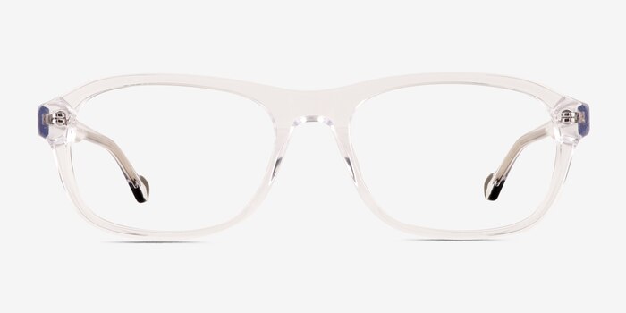 Nicolas Clear Acetate Eyeglass Frames from EyeBuyDirect