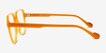 Brooke Orange AcetateEyeglass Frames from EyeBuyDirect, Side View