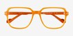 Brooke Orange AcetateEyeglass Frames from EyeBuyDirect, Closed View