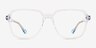 Brooke Clear AcetateEyeglass Frames from EyeBuyDirect, Front View