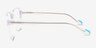 Brooke Clear AcetateEyeglass Frames from EyeBuyDirect, Side View