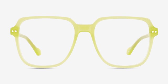 Brooke Light Green AcetateEyeglass Frames from EyeBuyDirect, Front View