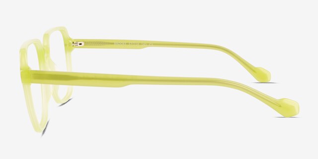 Brooke Light Green AcetateEyeglass Frames from EyeBuyDirect, Side View
