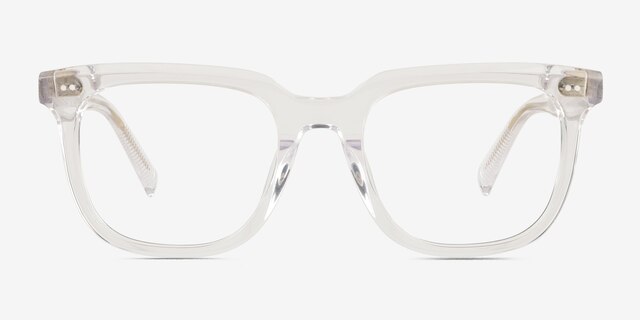 Kerr Clear AcetateEyeglass Frames from EyeBuyDirect, Front View