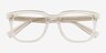 Kerr Clear AcetateEyeglass Frames from EyeBuyDirect, Closed View