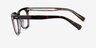 Kerr Tortoise Clear AcetateEyeglass Frames from EyeBuyDirect, Side View