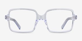 Marie Transparent Acétate Montures de lunettes de vue d'EyeBuyDirect, Vue de Face