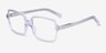 Marie Clear AcetateEyeglass Frames from EyeBuyDirect, Angle View