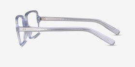 Marie Transparent Acétate Montures de lunettes de vue d'EyeBuyDirect, Vue de Côté