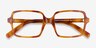Marie Tortoise AcetateEyeglass Frames from EyeBuyDirect, Closed View