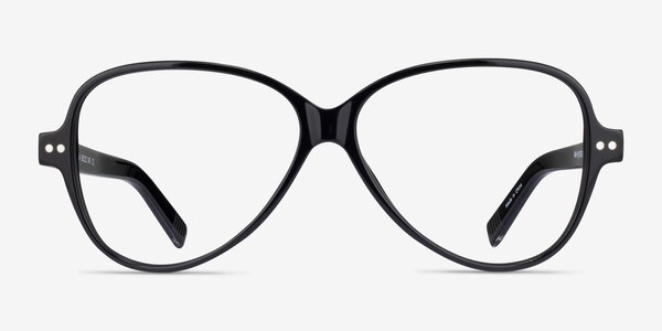 Shea Noir Acétate Montures de lunettes de vue