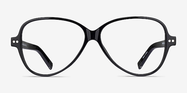 Shea Black Acetate Eyeglass Frames