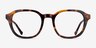 Justin Tortoise AcetateEyeglass Frames from EyeBuyDirect, Front View