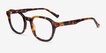 Justin Tortoise AcetateEyeglass Frames from EyeBuyDirect, Angle View