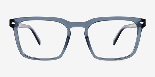Cloudburst Clear Gray Plastic Eyeglass Frames