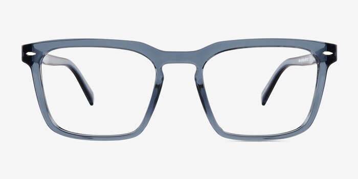 Cloudburst Clear Gray Plastic Eyeglass Frames from EyeBuyDirect