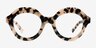 Magritte Ivory Tortoise AcetateEyeglass Frames from EyeBuyDirect, Front View