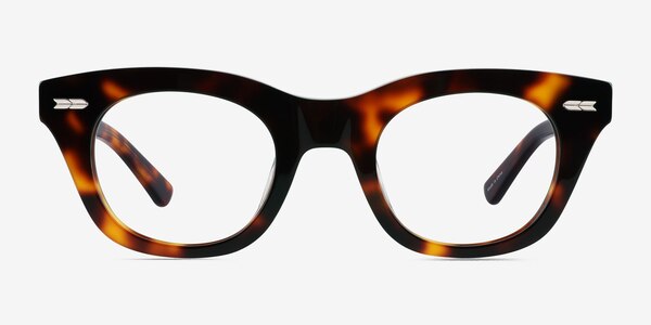 Ernst Shiny Tortoise Acetate Eyeglass Frames