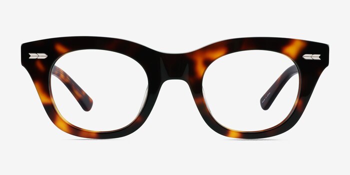 Ernst Shiny Tortoise Acetate Eyeglass Frames from EyeBuyDirect