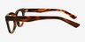 Ernst Shiny Tortoise AcetateEyeglass Frames from EyeBuyDirect, Side View