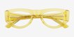 Miro Clear Yellow Alternative MaterialsEyeglass Frames from EyeBuyDirect, Closed View