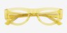 Miro Clear Yellow AcetateEyeglass Frames from EyeBuyDirect, Closed View