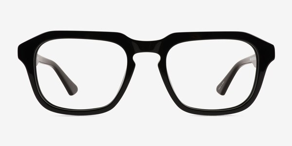 Carrington Black Acetate Eyeglass Frames