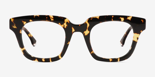 Ray Spotty Tortoise AcetateEyeglass Frames from EyeBuyDirect, Front View