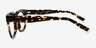 Ray Spotty Tortoise AcetateEyeglass Frames from EyeBuyDirect, Side View