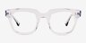 Ray Clear AcetateEyeglass Frames from EyeBuyDirect, Front View