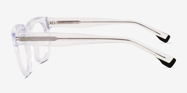 Ray Clear AcetateEyeglass Frames from EyeBuyDirect, Side View