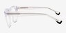 Ray Clear AcetateEyeglass Frames from EyeBuyDirect, Side View