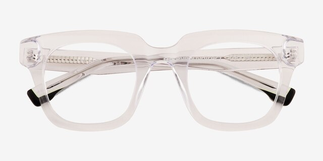 Ray Clear AcetateEyeglass Frames from EyeBuyDirect, Closed View