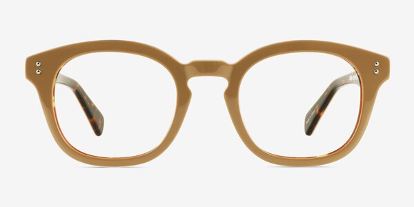 Duchamp Brown Tortoise Acetate Eyeglass Frames