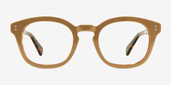 Duchamp Brown Tortoise Acétate Montures de lunettes de vue d'EyeBuyDirect