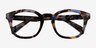 Duchamp Blue Tortoise AcetateEyeglass Frames from EyeBuyDirect, Closed View