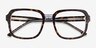 Trouble Tortoise Clear AcetateEyeglass Frames from EyeBuyDirect, Closed View