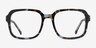 Trouble Blue Tortoise Clear AcetateEyeglass Frames from EyeBuyDirect, Front View