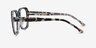 Trouble Blue Tortoise Clear AcetateEyeglass Frames from EyeBuyDirect, Side View