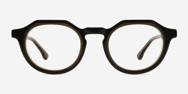 Discord Clear Green Acetate Eyeglass Frames