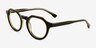 Discord Clear Green AcétateMontures de lunettes de vue d'EyeBuyDirect, Vue d'Angle