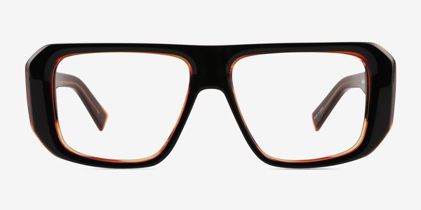 Risk Black Tortoise Acetate Eyeglass Frames